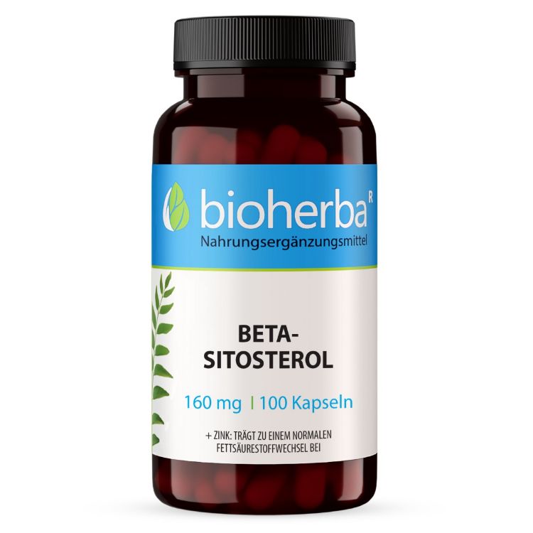 Obrázok z Beta-sitosterol 160 mg - 100 kapsúl - Bioherba