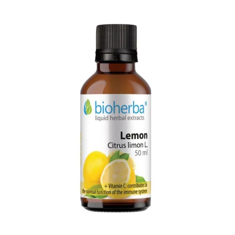 Obrázok z Citrón - tinktúra kvapky - 50 ml - Bioherba
