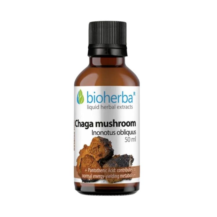 Obrázok z Čaga - tinktúra kvapky - 50 ml - Bioherba