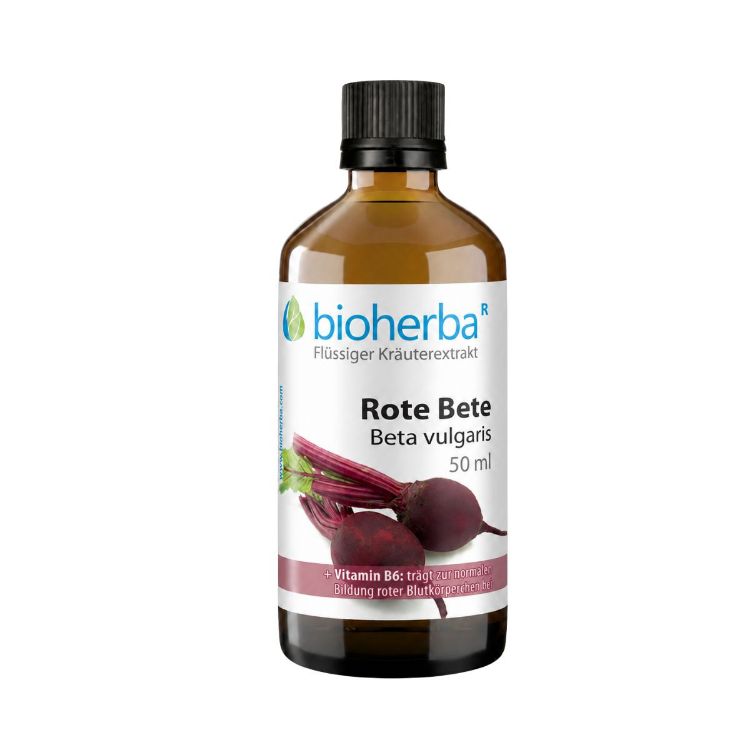 Obrázok z Červená repa - tinktúra kvapky - 50 ml - Bioherba