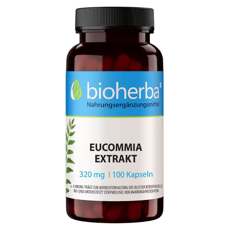Obrázok z Eucommia extrakt 320 mg - 100 kapsúl - Bioherba