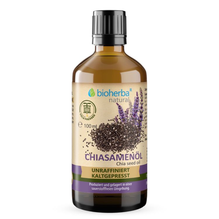 Obrázok z Chia olej lisovaný za studena - 100 ml - Bioherba
