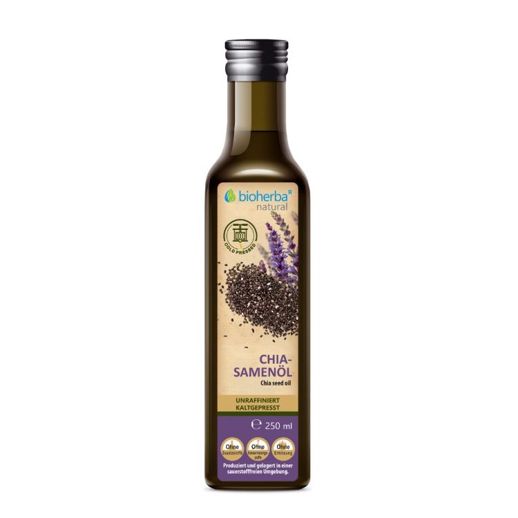 Obrázok z Chia olej lisovaný za studena - 250 ml - Bioherba