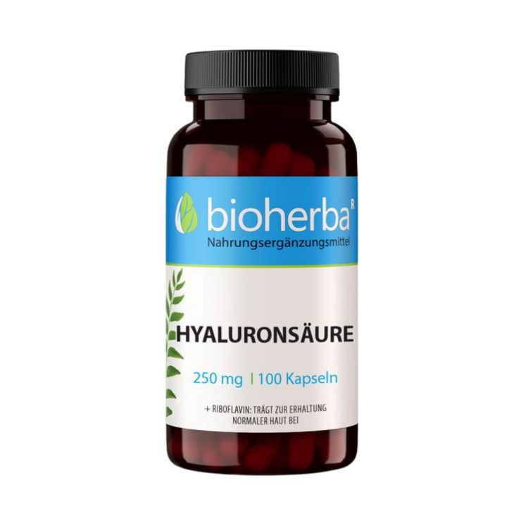 Obrázok z Kyselina hyalurónová 250 mg – 100 kapsúl – Bioherba