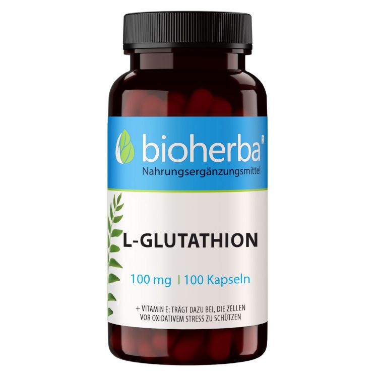 Obrázok z L-glutatión 100 mg – 100 kapsúl – Bioherba