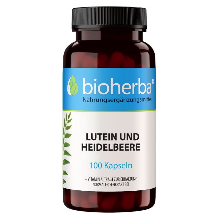 Obrázok z Luteín a čučoriedka – 100 kapsúl – Bioherba