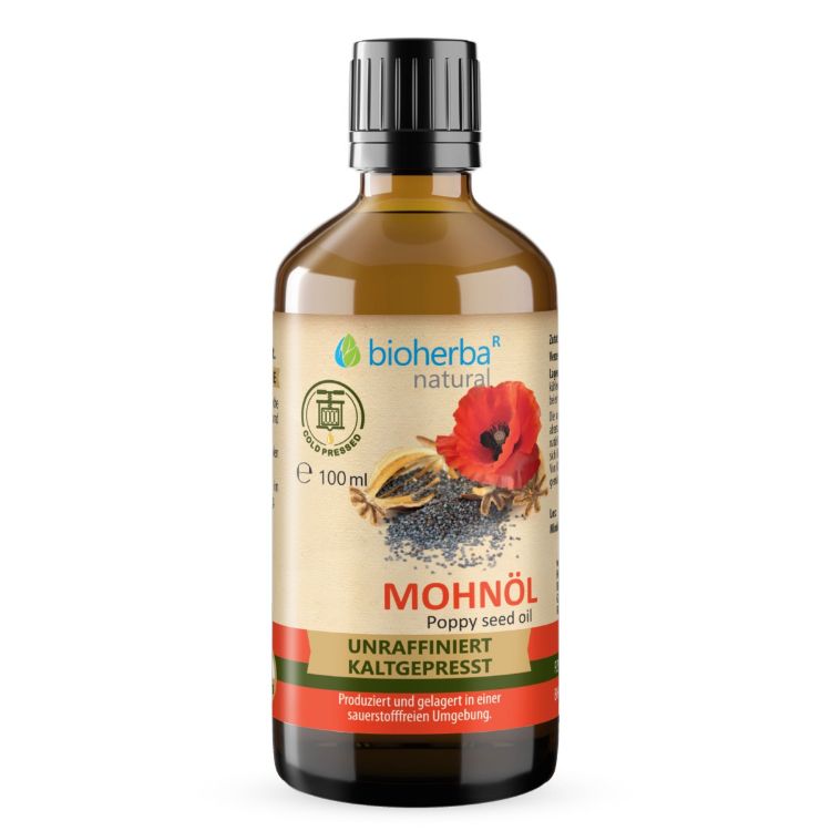 Obrázok z Makový olej lisovaný za studena - 100 ml - Bioherba