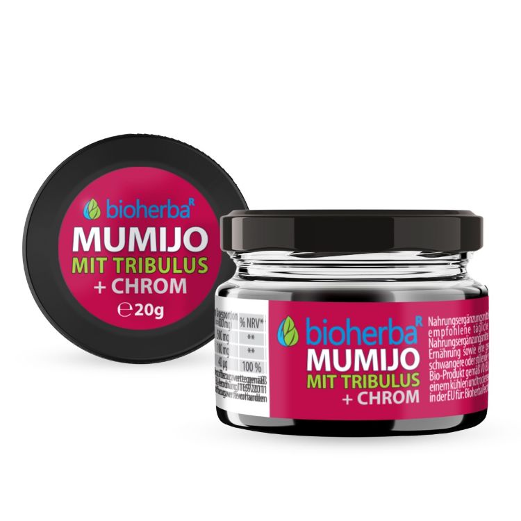 Obrázok z Mumio extrakt Shilajit s Tribulusom - 20 g - Bioherba