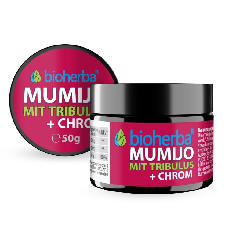 Obrázok z Mumio extrakt Shilajit s Tribulusom - 50 g - Bioherba