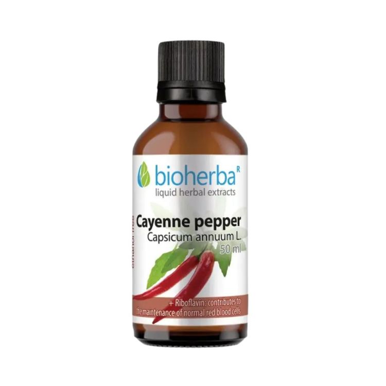 Obrázok z Paprika - tinktúra kvapky - 50 ml - Bioherba