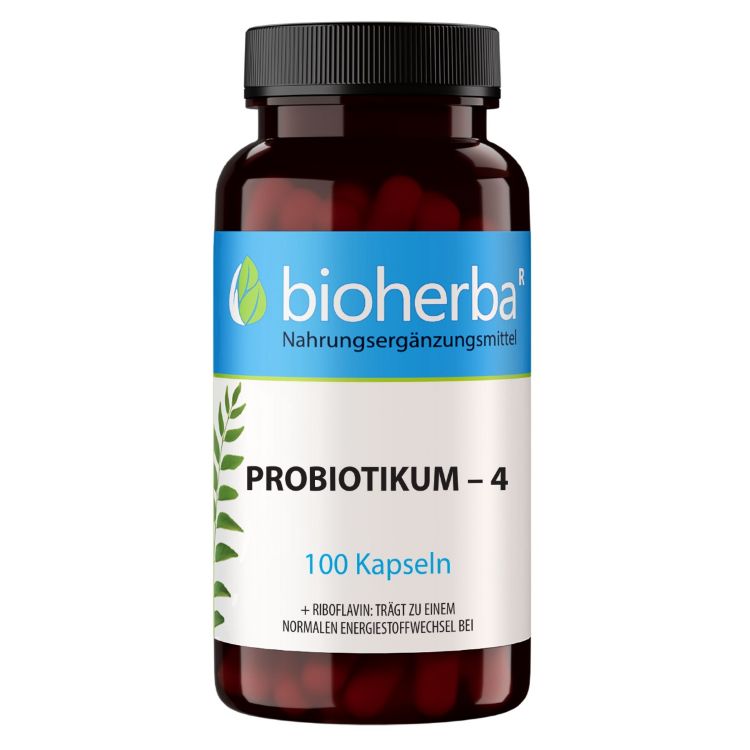 Obrázok z Probiotikum–4 – 100 kapsúl – Bioherba