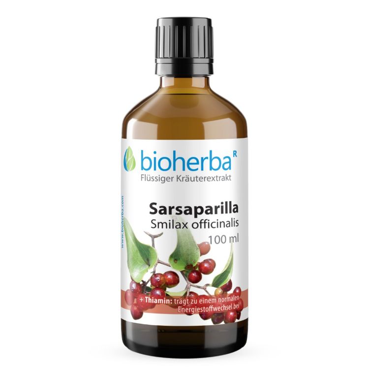 Obrázok z Sarsaparilla - tinktúra kvapky - 100 ml - Bioherba