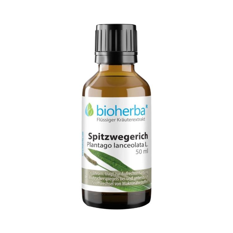 Obrázok z Skorocel kopijovitý - tinktúra kvapky - 50 ml - Bioherba