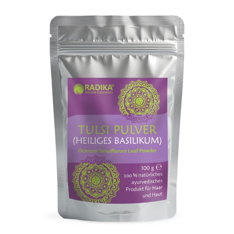 Obrázok z Tulsi prášok (posvätná bazalka) - 100 g - Bioherba