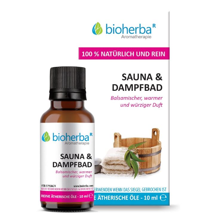 Obrázok z Vonná kompozícia Sauna & parný kúpeľ - 10 ml - Bioherba