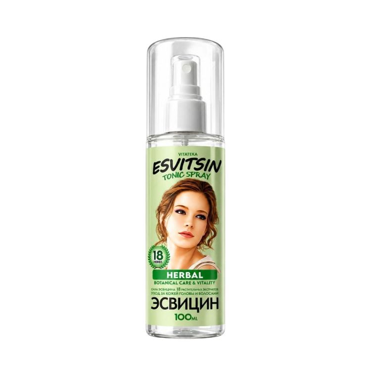 Obrázok z Bylinné tonikum v spreji na podporu rastu vlasov Esvitsin - 100 ml - Vitateka