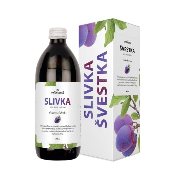 Obrázok z Slivka šťava - 500 ml - Nefdesanté
