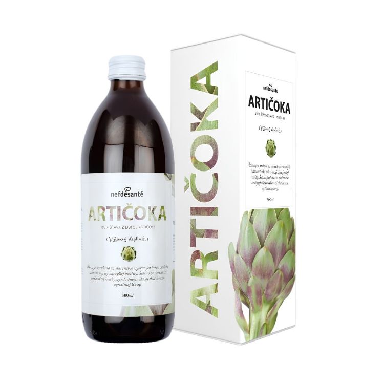 Obrázok z Artičoka šťava - 500 ml - Nefdesanté