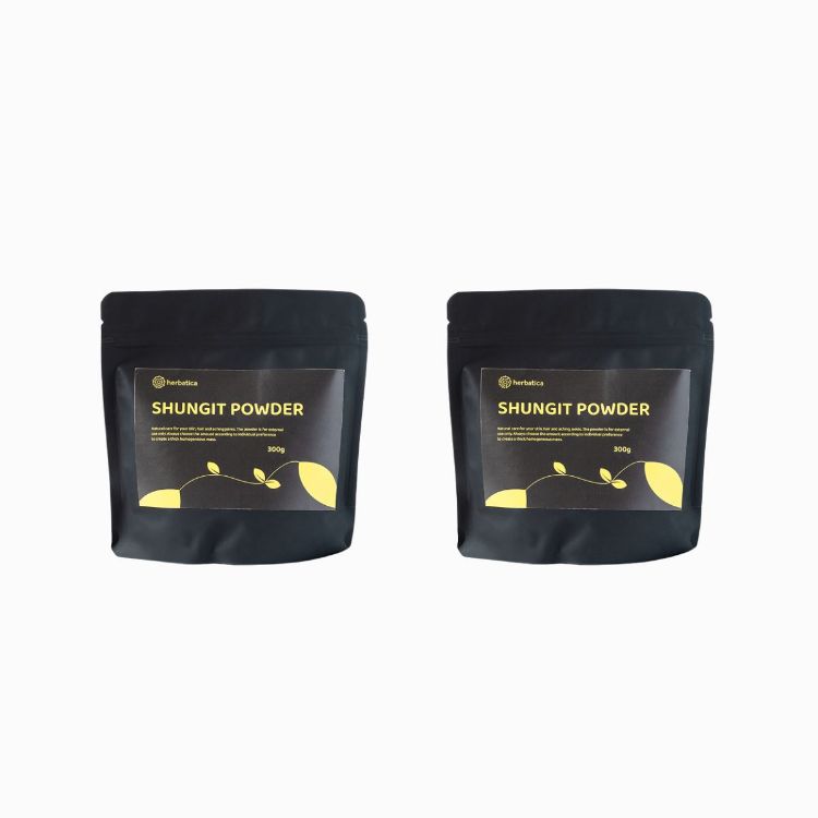 Obrázok z Zvýhodnený set: 2 x Šungit púder - 300g - Herbatica