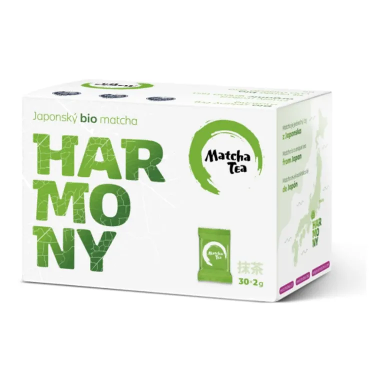 Obrázok z BIO Matcha Tea Harmony – porciovaný zelený čaj – 30 × 2 g – KYOSUN