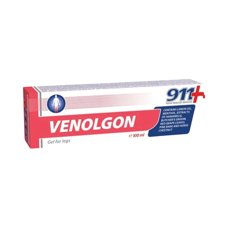 Obrázok z VENOLGON - gél na nohy - 100 ml - Twinstec 911+