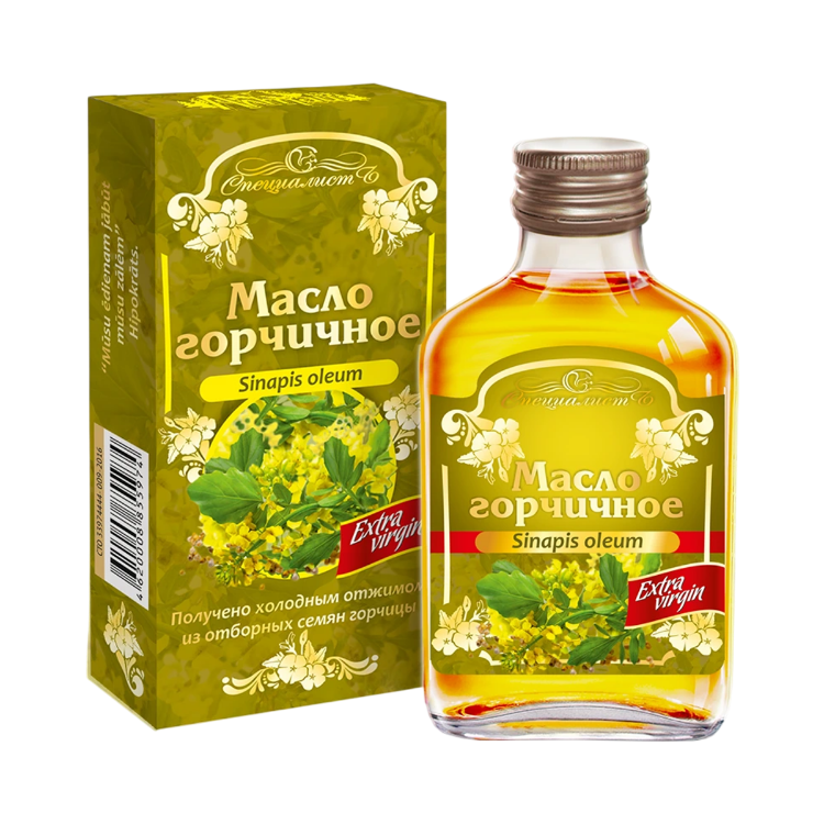 Obrázok z 100% horčicový olej lisovaný za studena - Specialist Objem: 100 ml