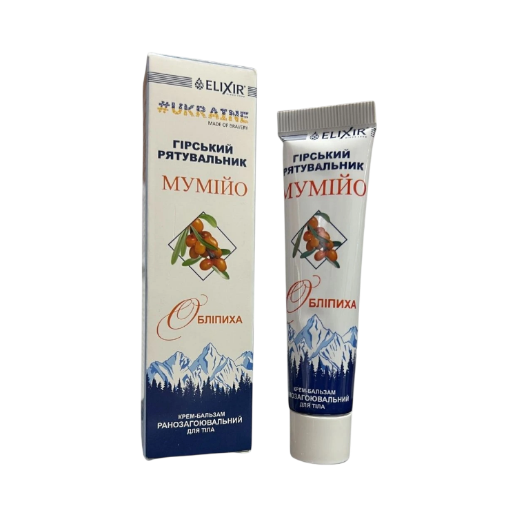 Obrázok z Krémový balzám na telo s mumiom - Mountain Rescuer - Elixir - 40 ml