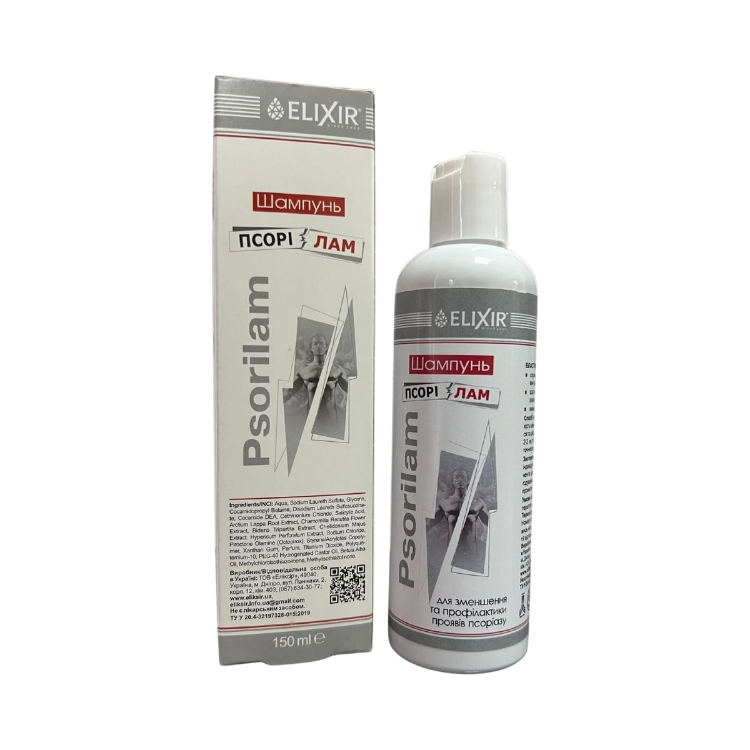 Obrázok z Šampón pre psoriatickú pokožku Psorilam - Elixir  - 150 ml