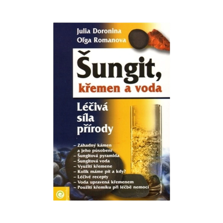 Obrázok z Šungitové kamene Kniha - Šungit, křemen a voda