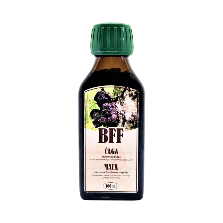 Obrázok z Čaga extrakt na prípravu perorálneho roztoku, 100 ml - BFF