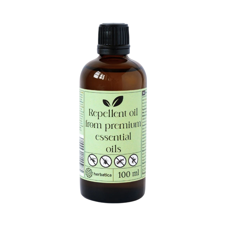 Obrázok z Olejový repelent z prémiových esenciálnych olejov - 100 ml - Herbatica