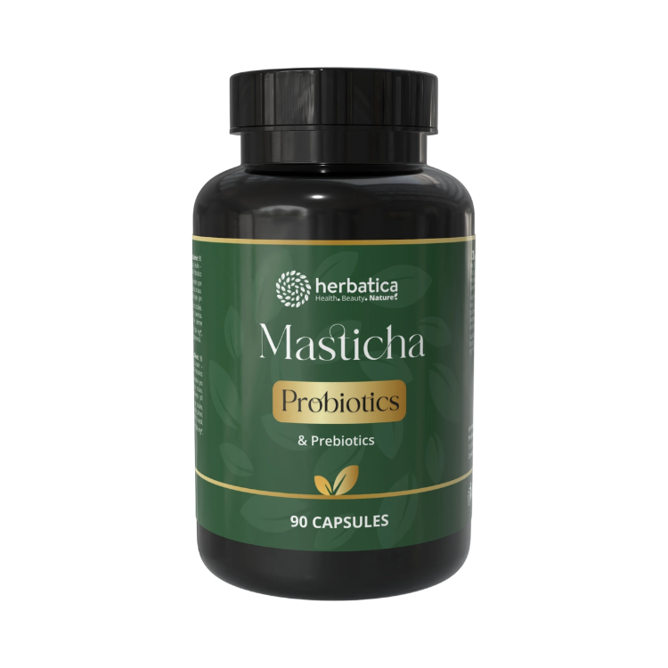 Obrázok z Masticha PROBIOTICS & PREBIOTICS - 90 kapsúl - Herbatica
