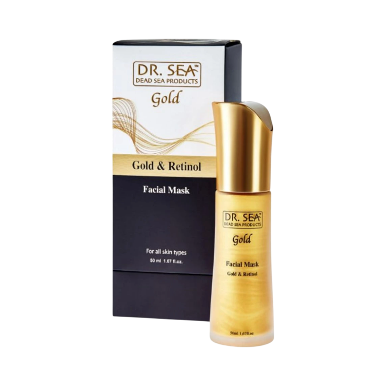 Obrázok z Pleťová maska na tvár Gold & Retinol - 50ml - Dr. Sea