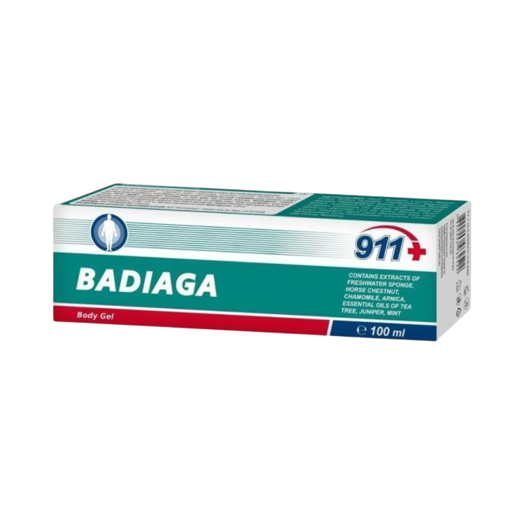 Obrázok z BADIAGA - gél na modriny a pomliaždeniny - 100 ml - Twinstec 911+