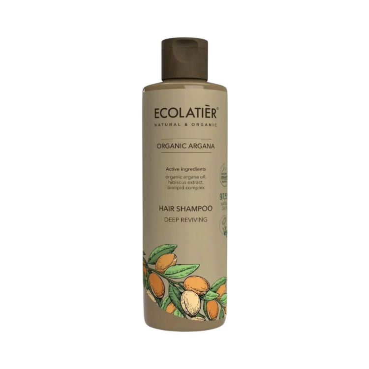 Obrázok z Šampón na vlasy hĺbkovo vyživujúci Organic Argana - 250 ml - Ecolatier