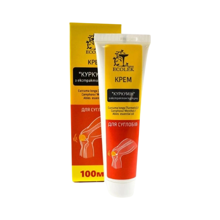 Obrázok z Telový krém s extraktom z kurkumy - 100ml - Ecolek