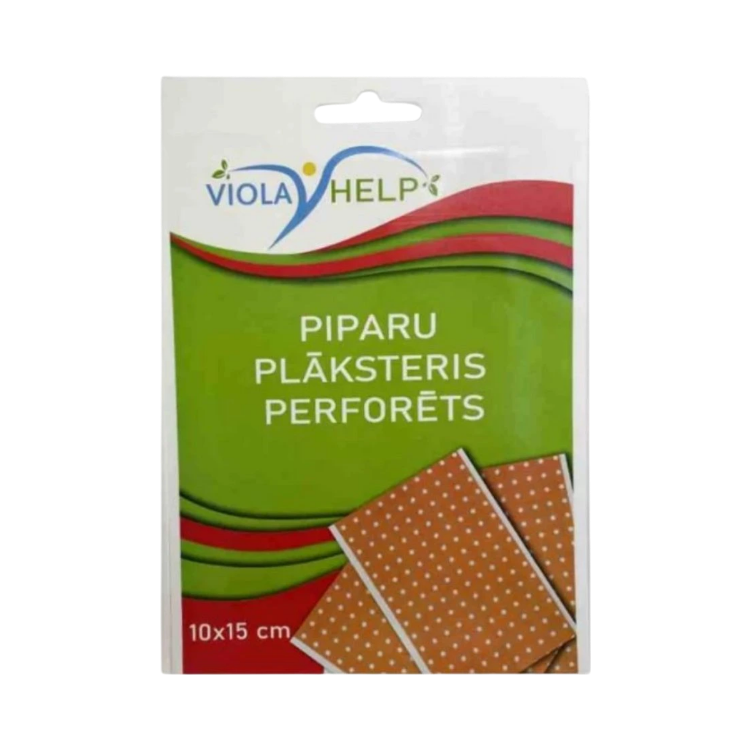 Obrázok z ViolaHerb Kapsaicínová hrejivá náplasť s výťažkom z papriky - 10x15 cm - ViolaHelp
