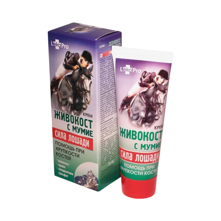 Obrázok z KONSKÁ SILA Kostihojový krém s mumiom - 75 ml - LekoPro