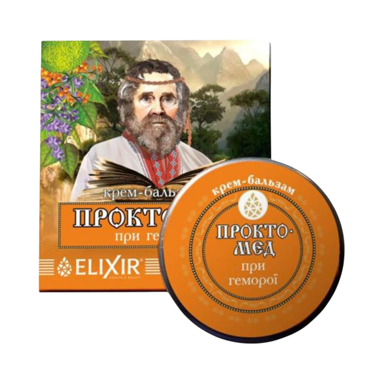 Obrázok z Krémový balzam „Proctomed“ na hemoroidy - 10 ml - Elixir
