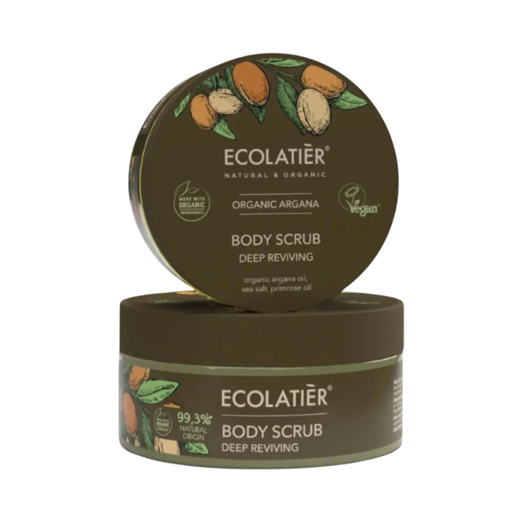 Obrázok z Telový peeling hĺbkovo vyživujúci Organic Argana- 300g - Ecolatier