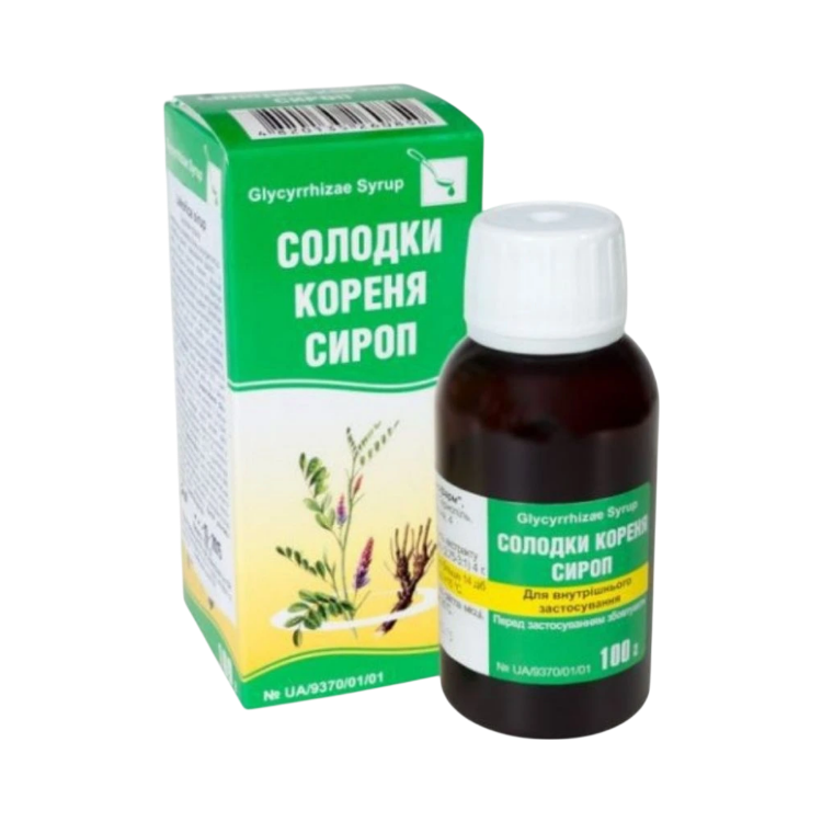Obrázok z Sirup zo sladkého drievka proti kašľu a zachrípnutiu - 100g - Ternopharm