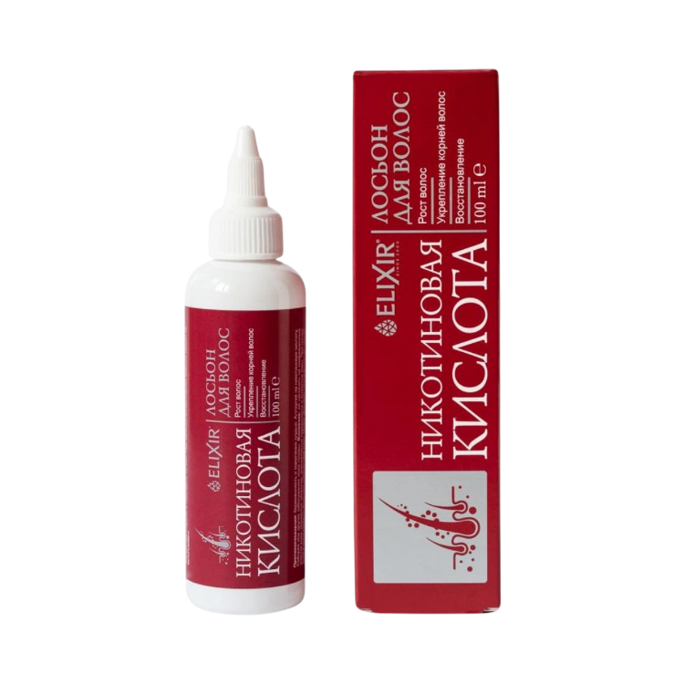 Obrázok z Vlasová voda s kyselinou nikotínovou - 100ml - Elixir