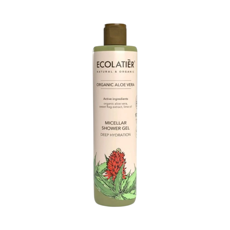 Obrázok z Micelárny sprchový gél  hydratačný Oganic Aloe Vera - 350 ml -  Ecolatier
