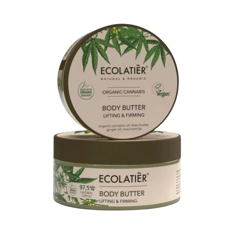 Obrázok z Telové maslo spevňujúce Organic Cannabis - 200 ml - Ecolatier