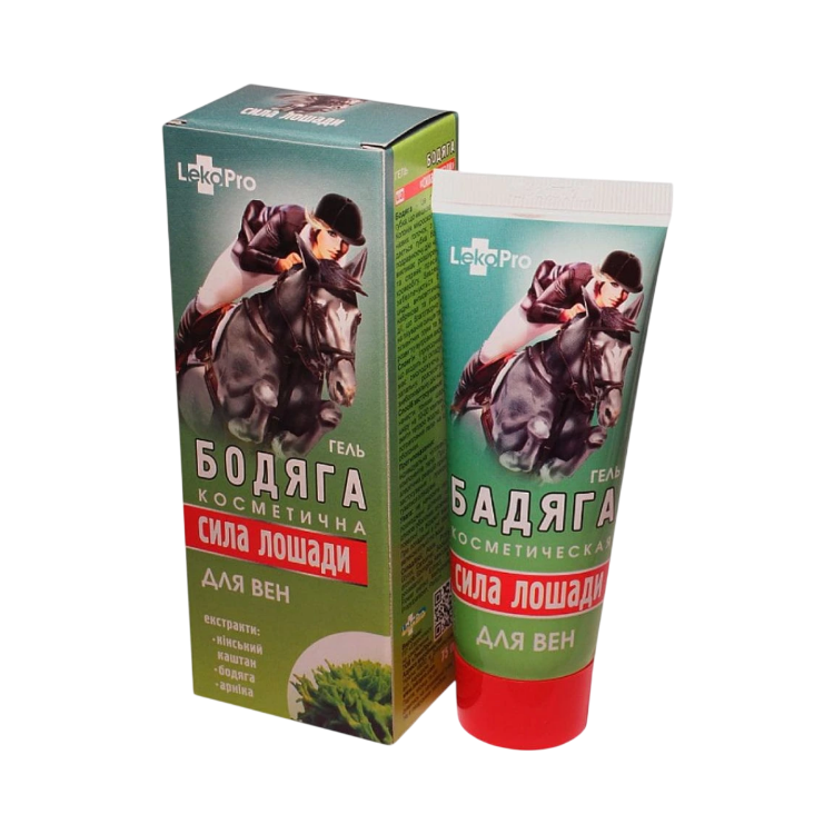 Obrázok z KONSKÁ SILA gél Badiaga na jazvy, hematómy, opuchy - 75 ml - LekoPro
