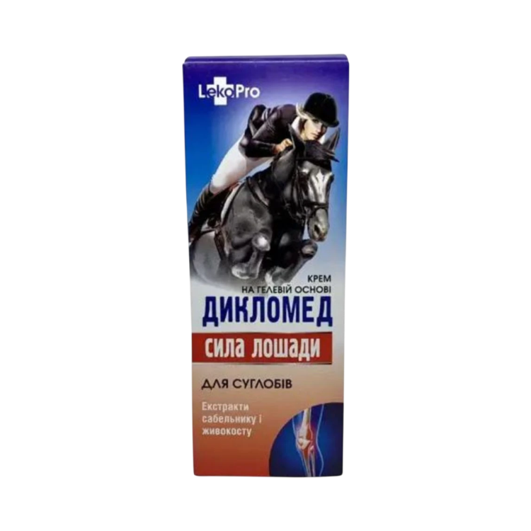 Obrázok z KONSKÁ SILA krémový gél DICLOMED - 75 ml - LekoPro