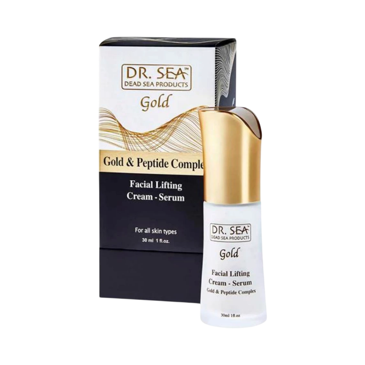 Obrázok z Dr. Sea Pleťové liftingové sérum so zlatom a peptidovým komplexom - 30ml - Dr.Sea