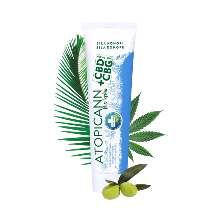 Obrázok z ATOPICANN CBD + CBG BIO konopný krém na atopický ekzém a psoriázu - 100 ml - Annabis