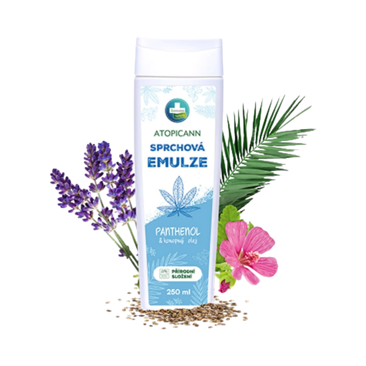 Obrázok z ATOPICANN sprchová emulzia s pantenolom - 250 ml - Annabis