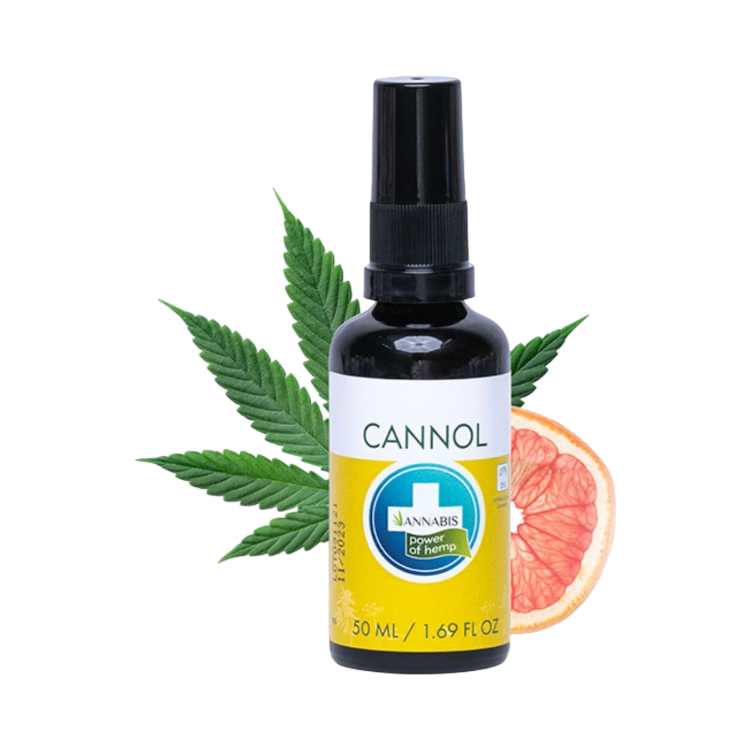 Obrázok z CANNOL BIO konopný olej pre celé telo - 50 ml - Annabis